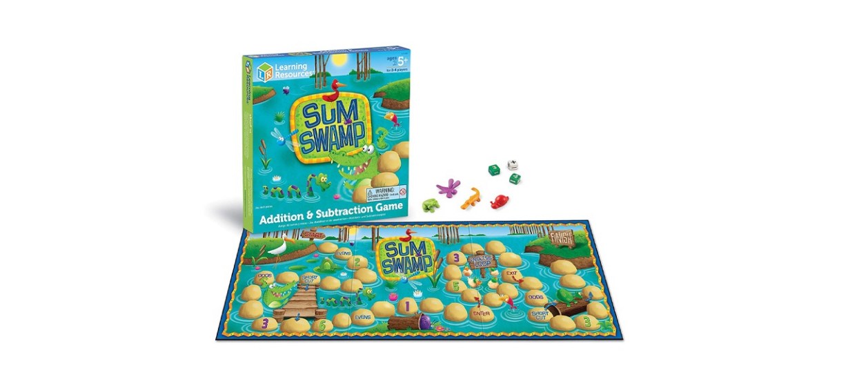 Learning Resources Sum Swamp Game