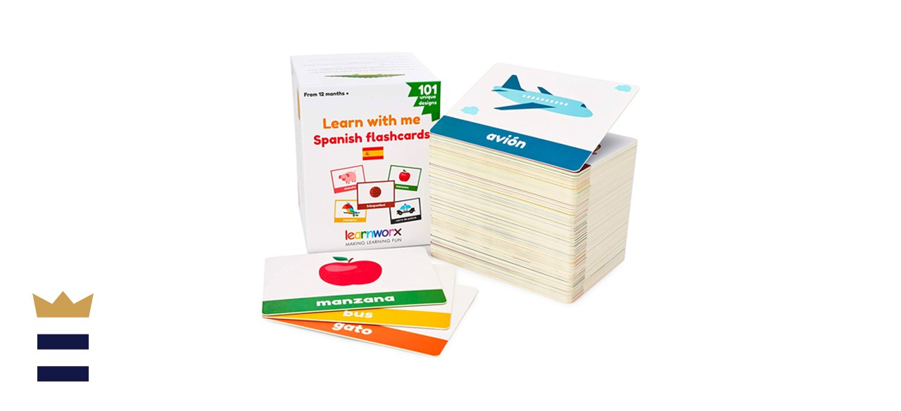 learnworx Spanish Flashcards for Kids