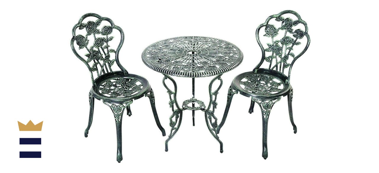 Oakland Rose Patio Bistro Set