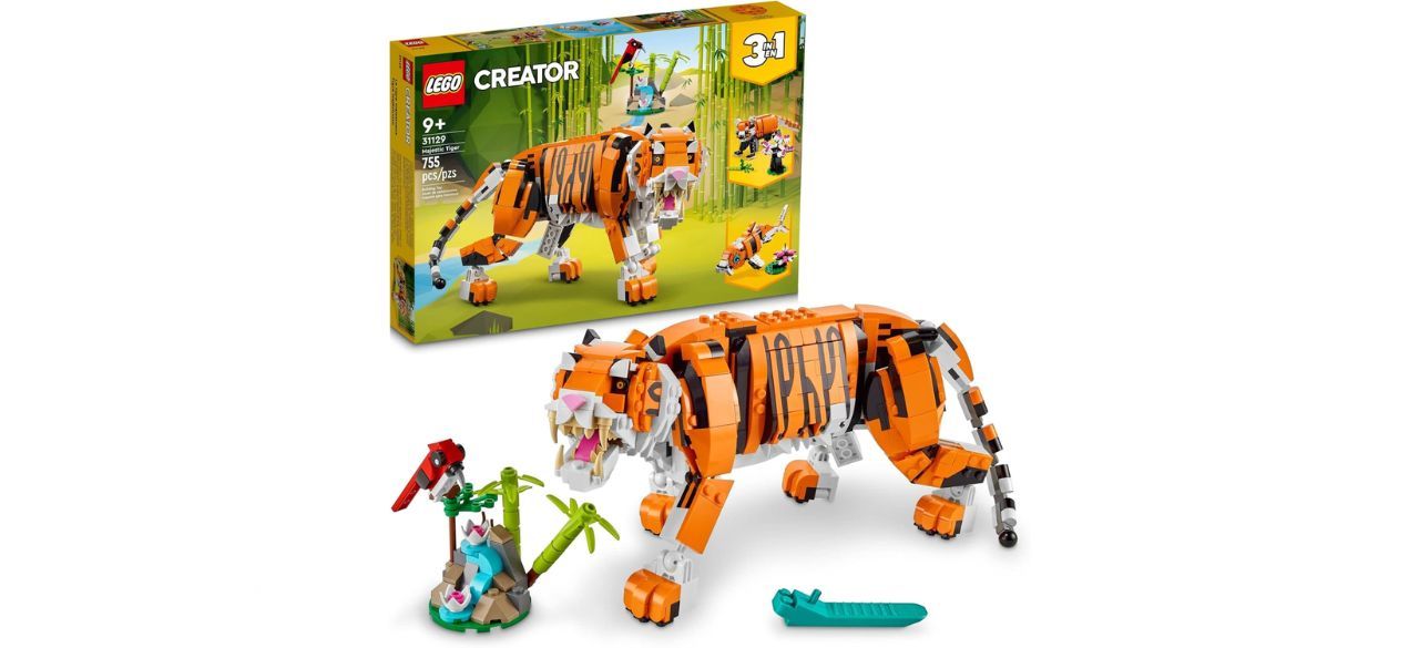 LEGO Creator Three-in-One Majestic Tiger Building Set