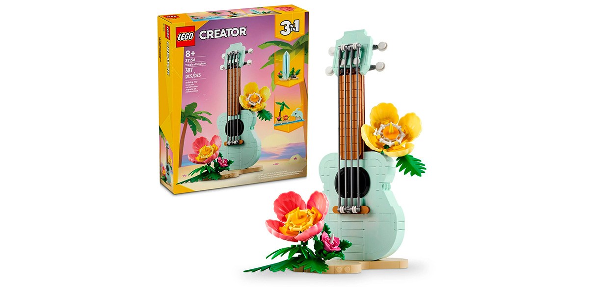 LEGO Creator 3-in-1 Tropical Ukulele Instrument