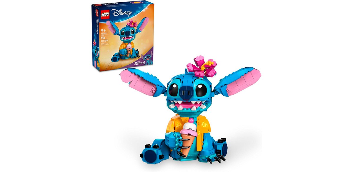 LEGO Disney Stitch Toy Building Kit