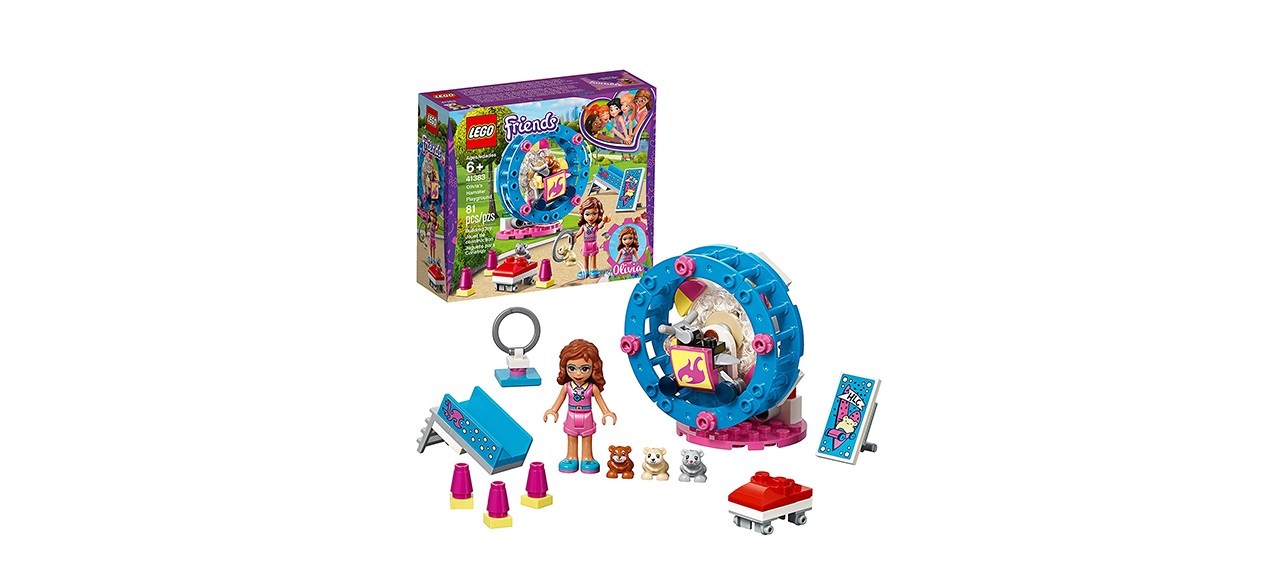 Lego Friends Olivia’s Hamster Playground 41383 Building Kit