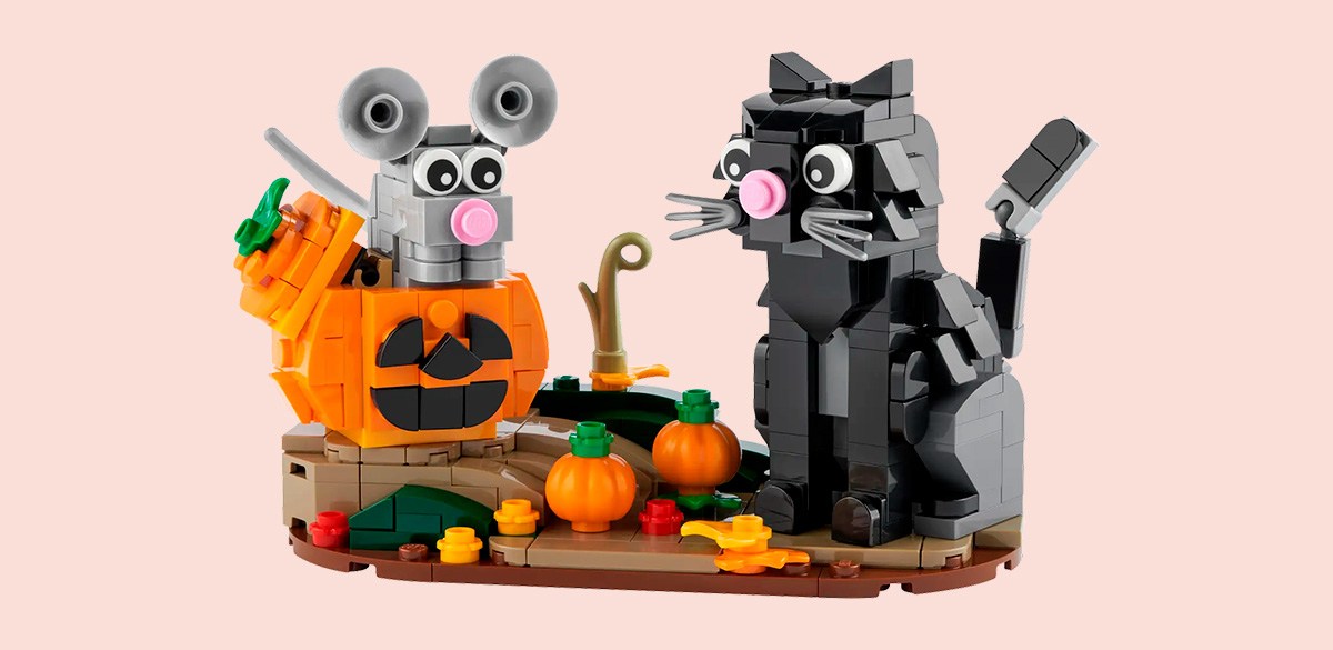 Best Lego Halloween Cat and Mouse Building Kit Best Lego Halloween Cat and Mouse Building Kit
