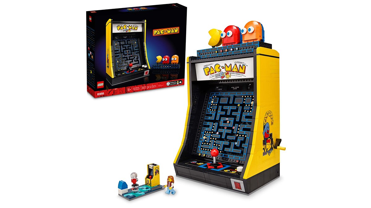 LEGO Icons PAC-MAN Arcade Building Set 
