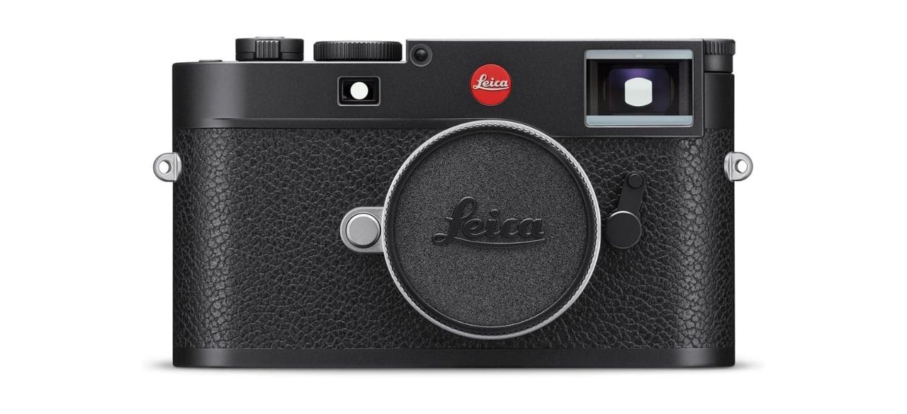 Leica M11 Digital Rangefinder Camera on white background