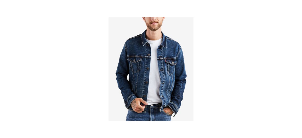 Levis Mens Denim Trucker Jacket