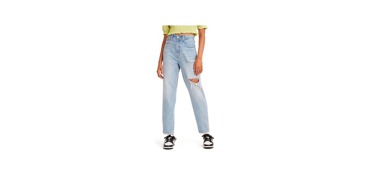 Levis Womens Premium High Loose Taper Jeans