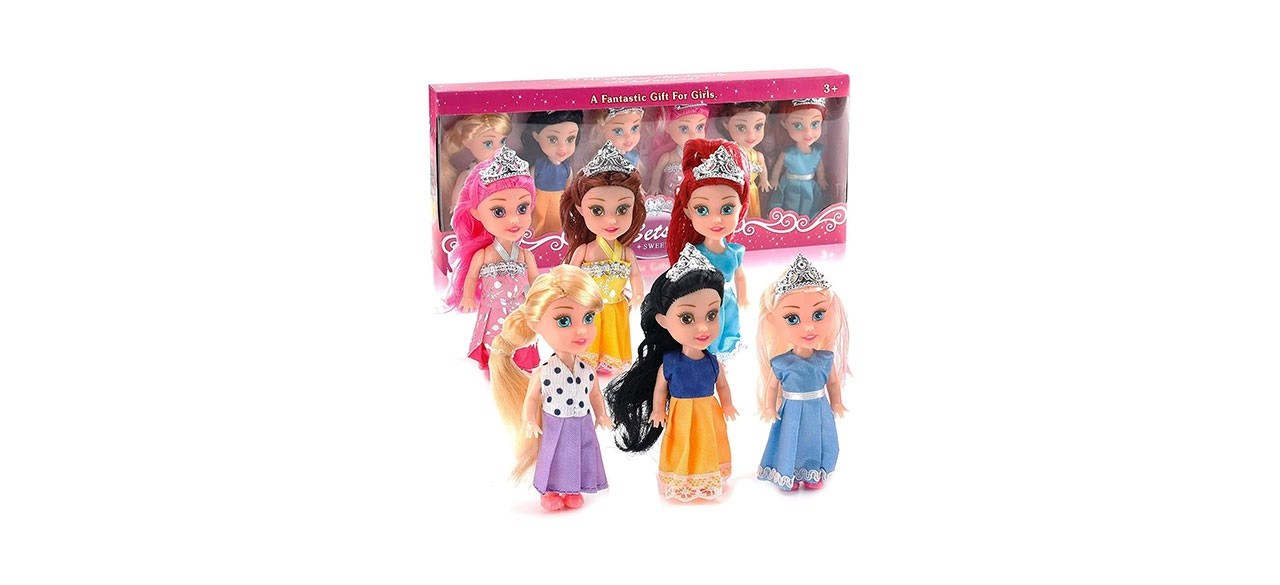 mini disney princess dolls asda