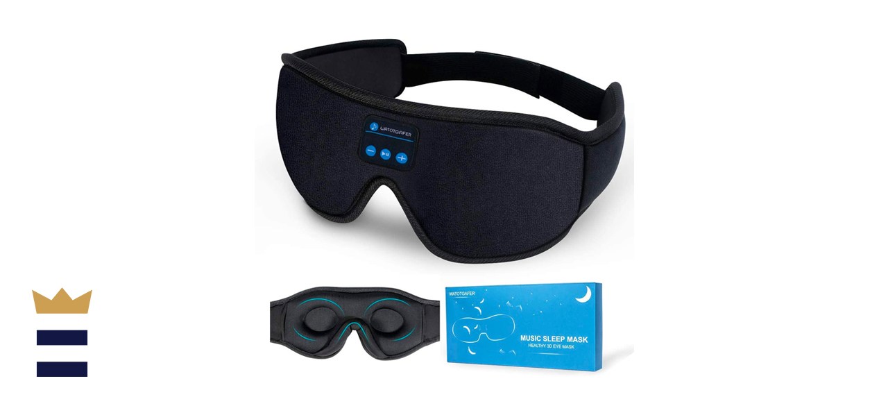 Lightimetunnel Bluetooth Sleep Headphones Eye Mask