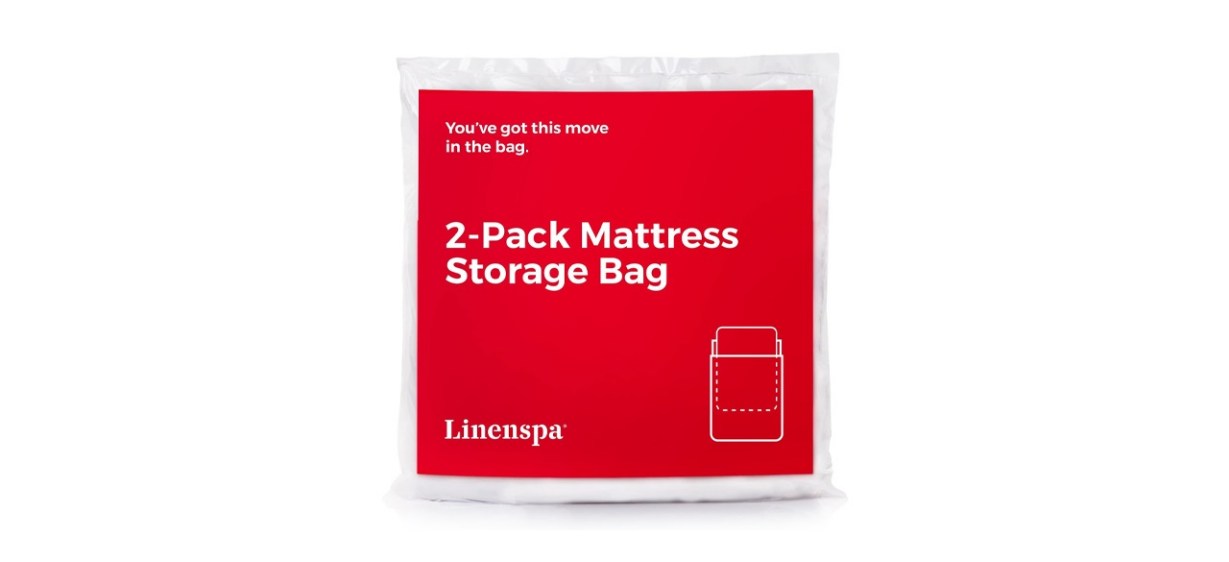 Linenspa床垫袋移动和存储