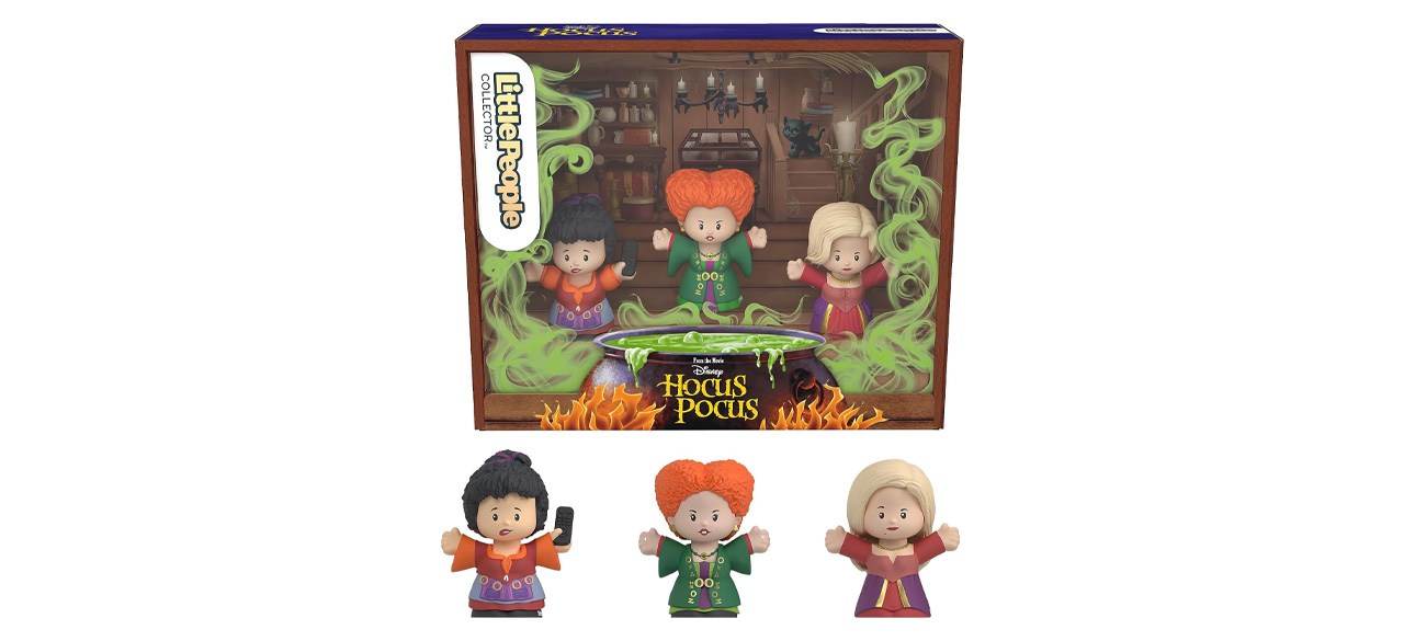 Fisher Price Hocus Pocus & Nightmare Before Christmas Little People  Collector Figure Sets