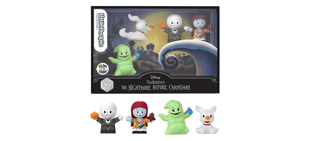 FISHER PRICE LITTLE PEOPLE: NIGHTMARE BEFORE CHRISTMAS (GLOW IN THE DARK)