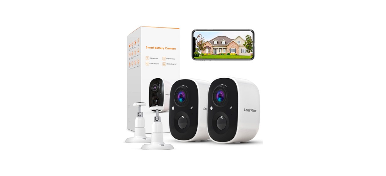 LongPlus Wireless Outdoor Security Camera