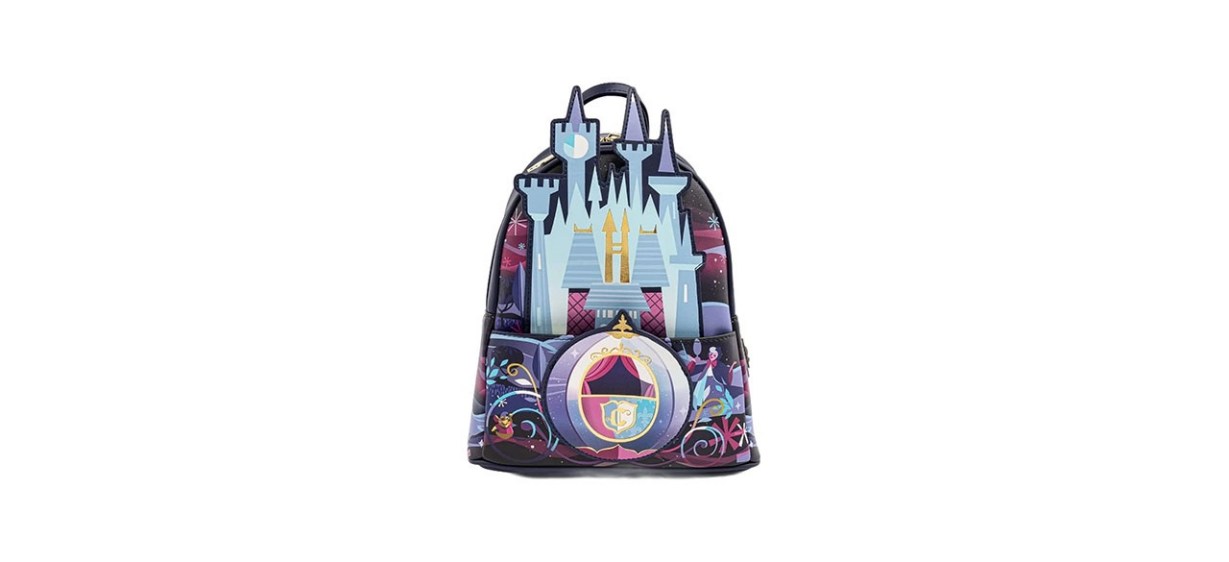 Loungefly Disney Cinderella Castle Mini Backpack