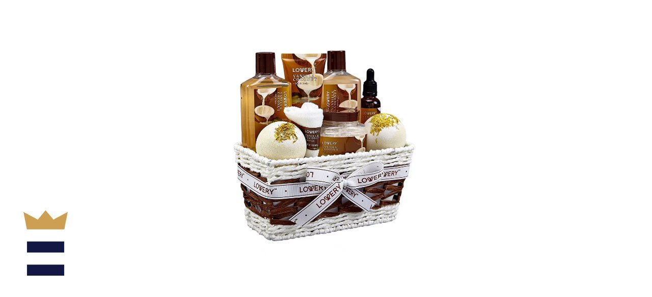 Lovery 9 Piece Vanilla Coconut Home Spa Body Care Gift Set - Macy's