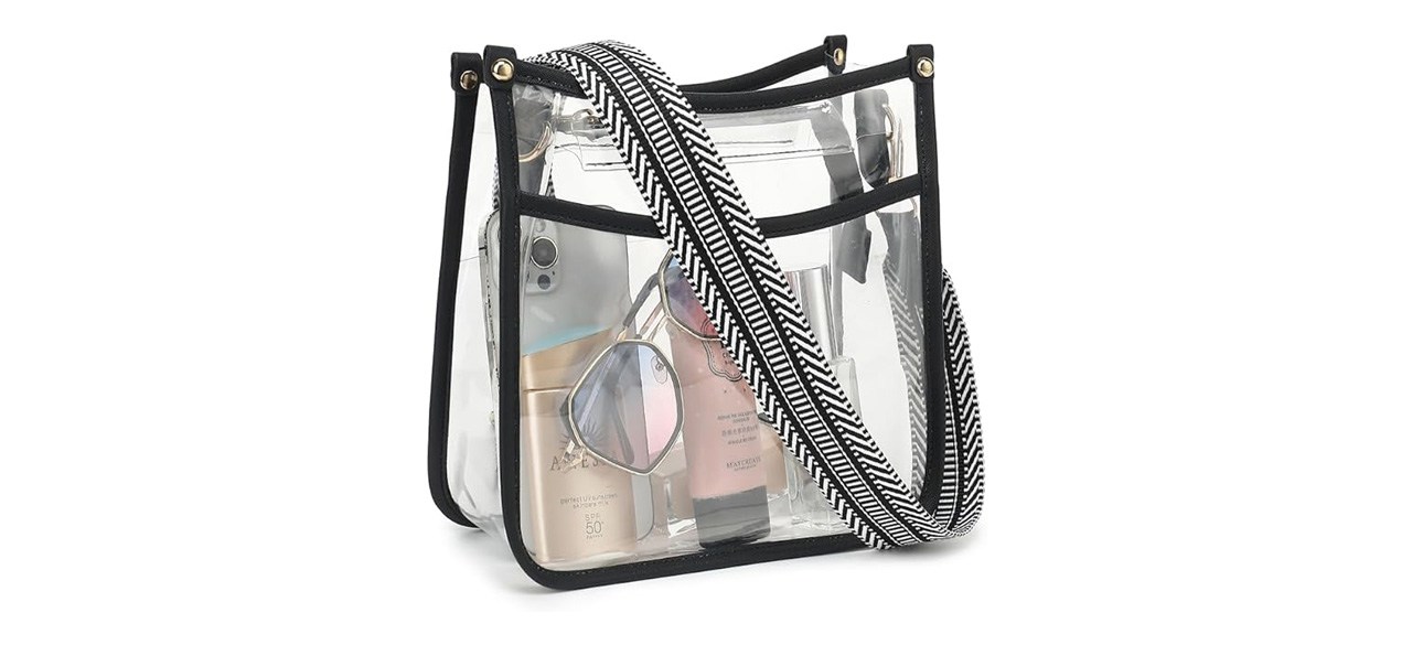 LOXOMU Clear Crossbody Bag