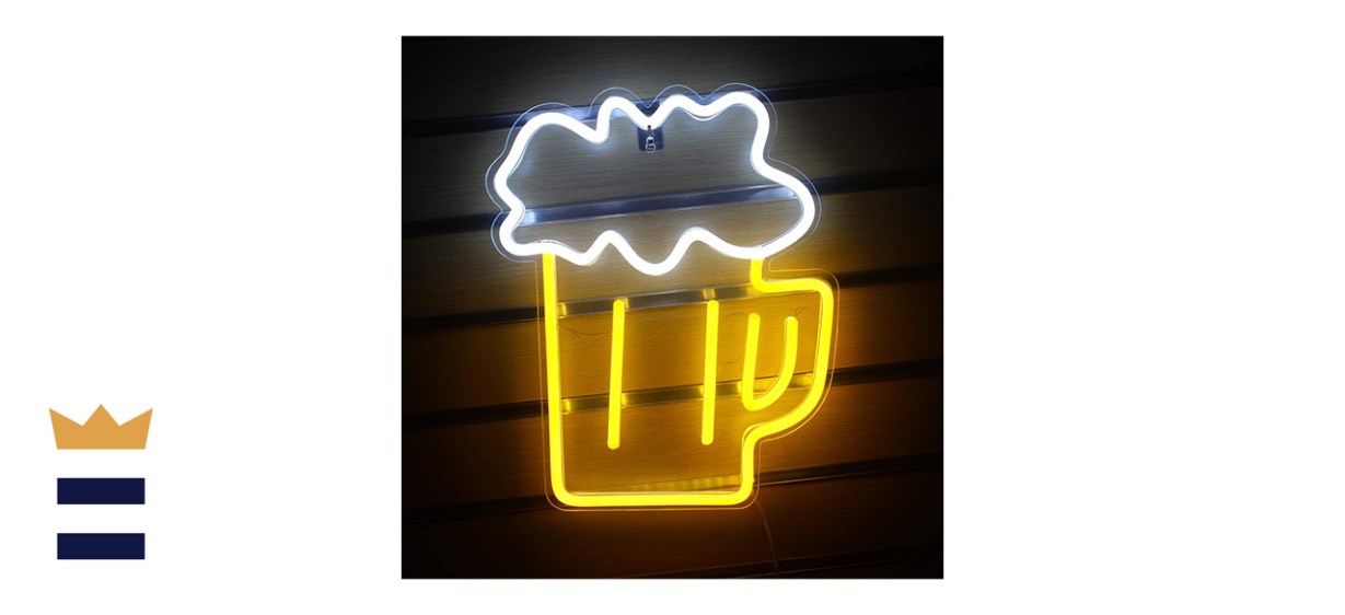 Lucunstar Beer Shaped Neon Sign