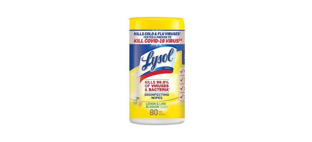 Lysol disinfectant wipes 