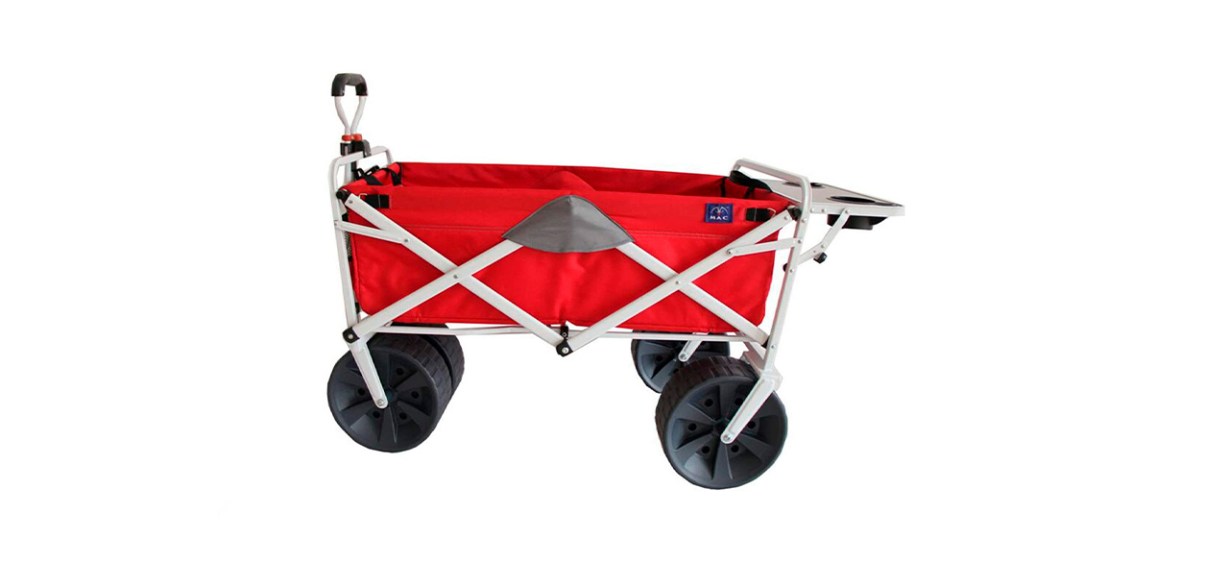 Mac Sports Heavy Duty Collapsible Folding All Terrain Utility Beach Wagon