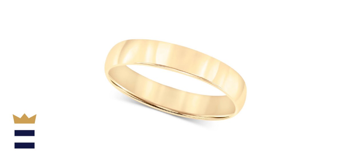 Macy’s 14k Gold 4mm Wedding Band