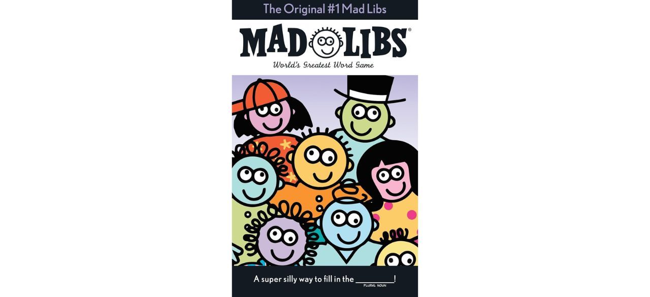 Mad Libs on white background