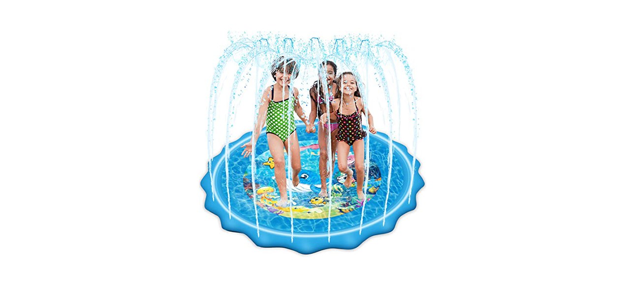 Mademax Upgraded 79-Inch Splash Pad