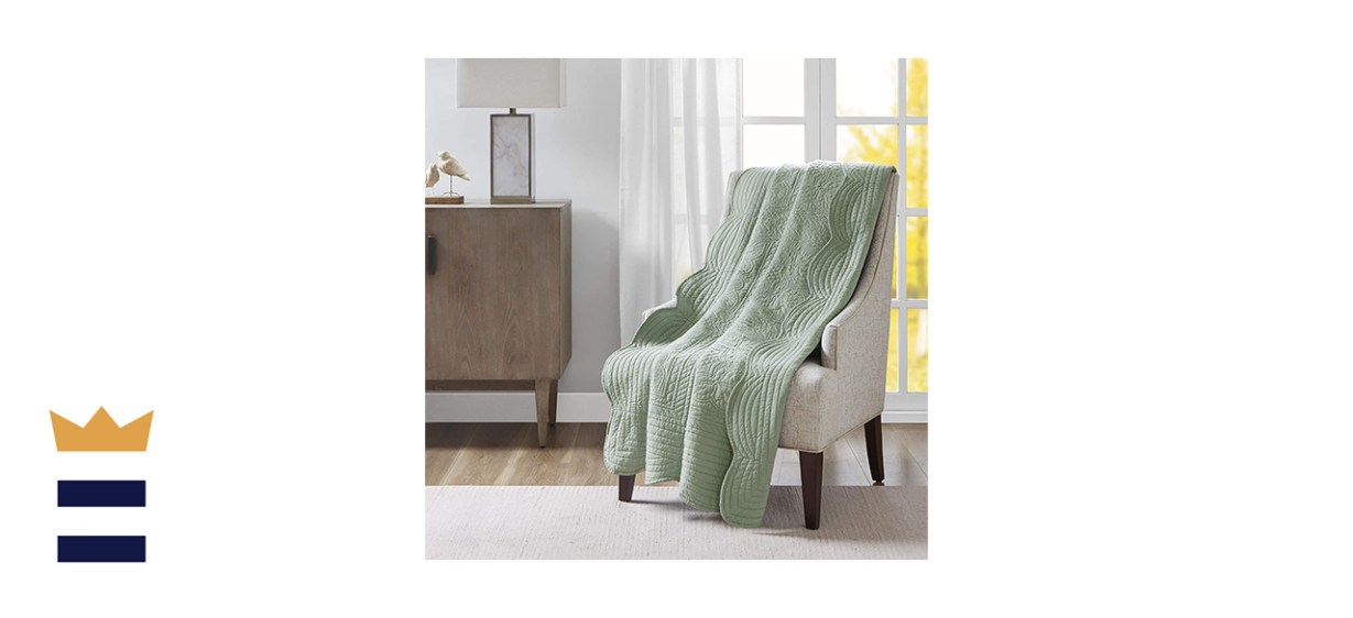 Madison Park Tuscany Luxury Oversized Quilted Throw