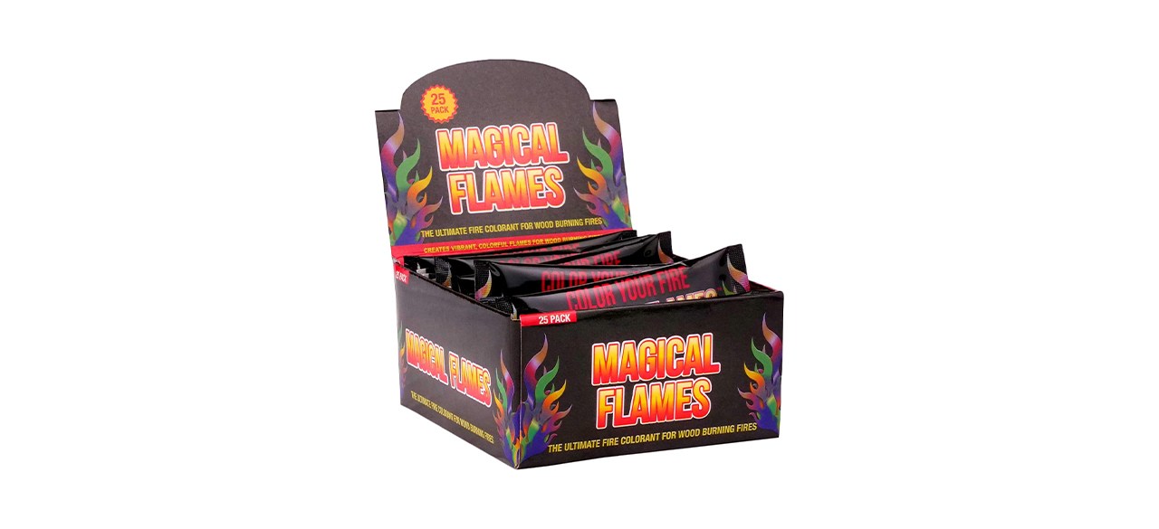 Magical Flames Colorful Vibrant Fire Pit Pack