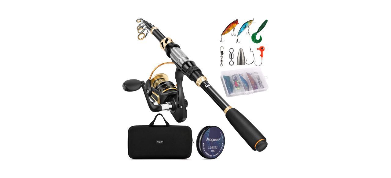 best Magreel Telescopic Fishing Rod and Reel