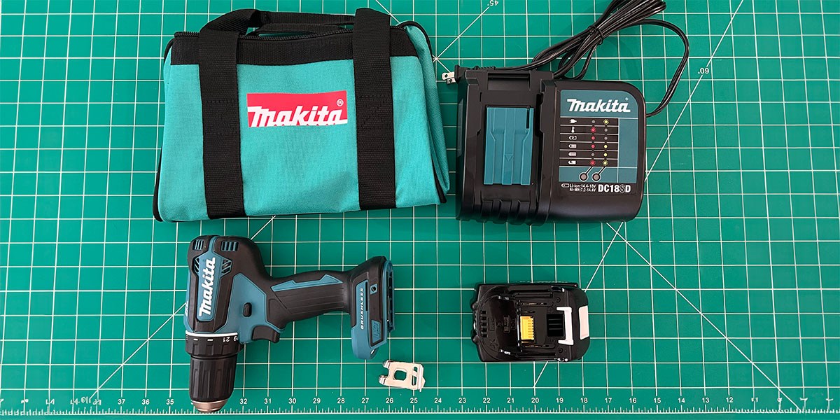 Makita XFD131 18-Volt LXT Cordless Drill Kit