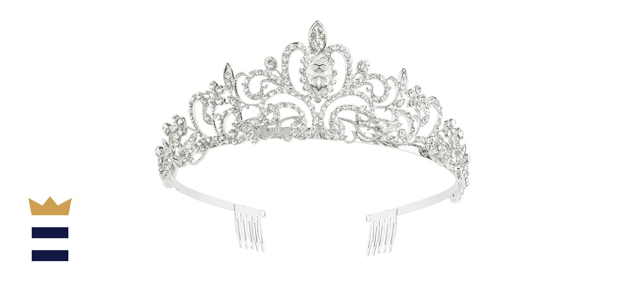 Makone Crystal Crown with Comb