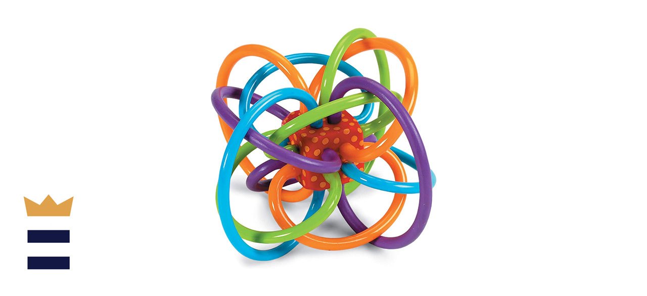 Manhattan Toy Winkel Rattle Sensory Teether Toy