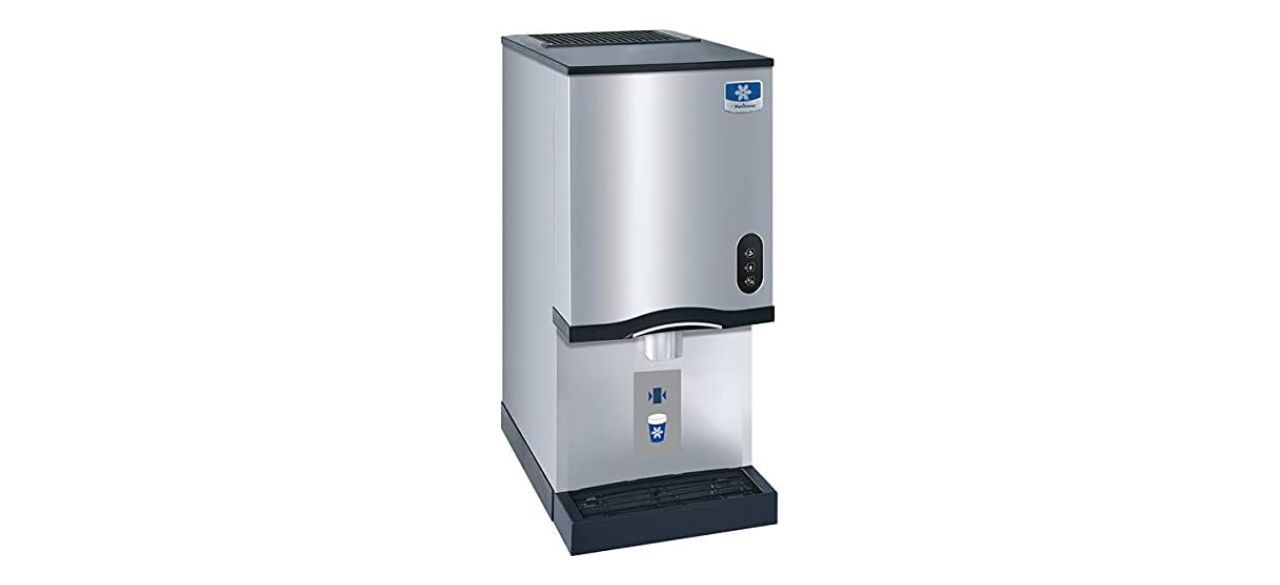 Manitowoc CNF0201A-161L Countertop Nugget Ice Maker on white background