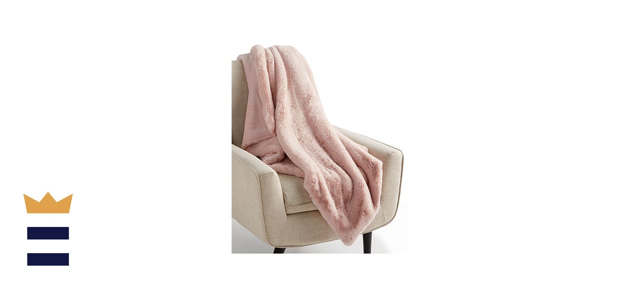 Martha Stewart Faux Fur Throw