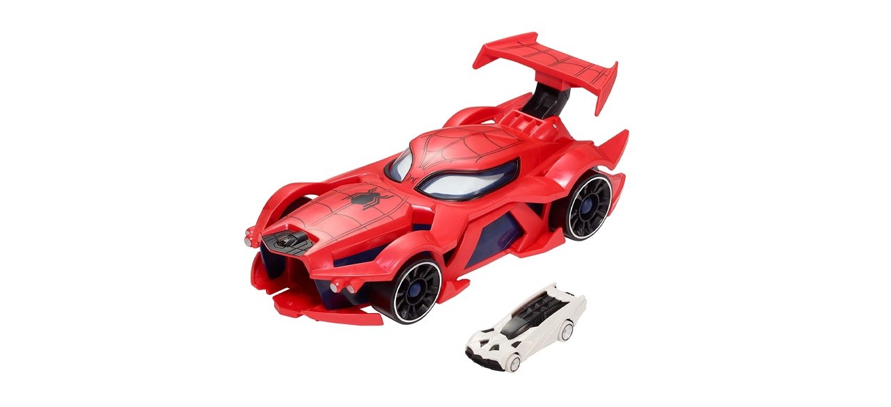 Marvel Hot Wheels Wheels Spider-Man Web-Car Launcher