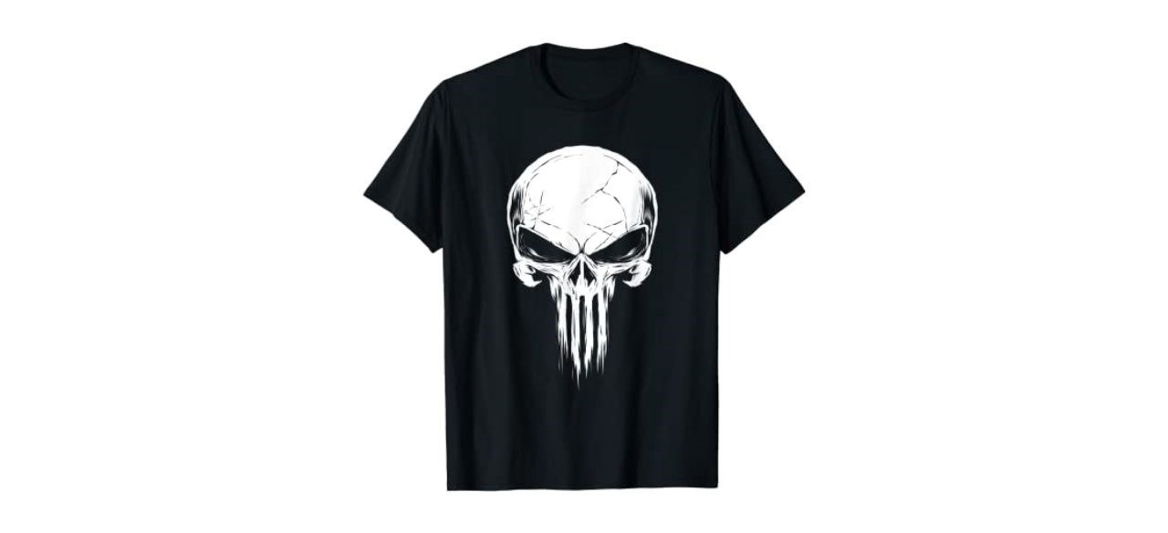 Marvel The Punisher Distressed Skull T-Shirt