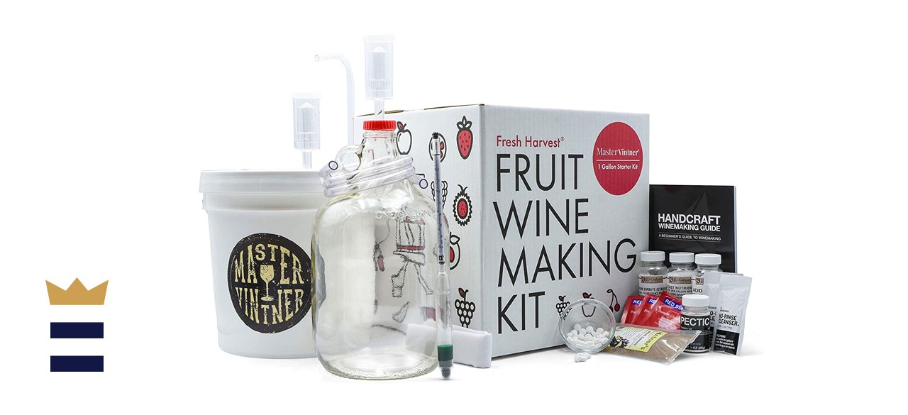 Master Vintner Fresh Harvest One Gallon Small Batch Fruit Winemaking Kit