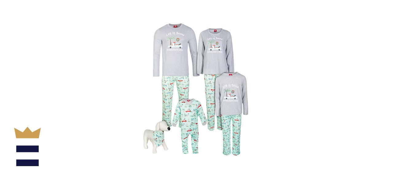 Matching Tropical Santa Family Pajama Collection Matching Tropical Santa Family Pajama Collection