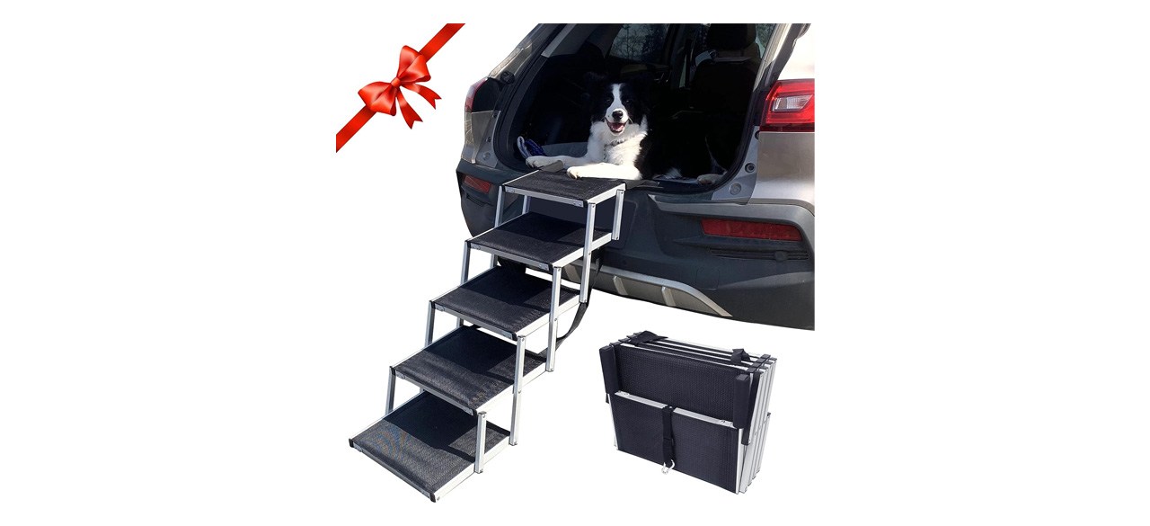 Maxpama Folding Dog Car Steps