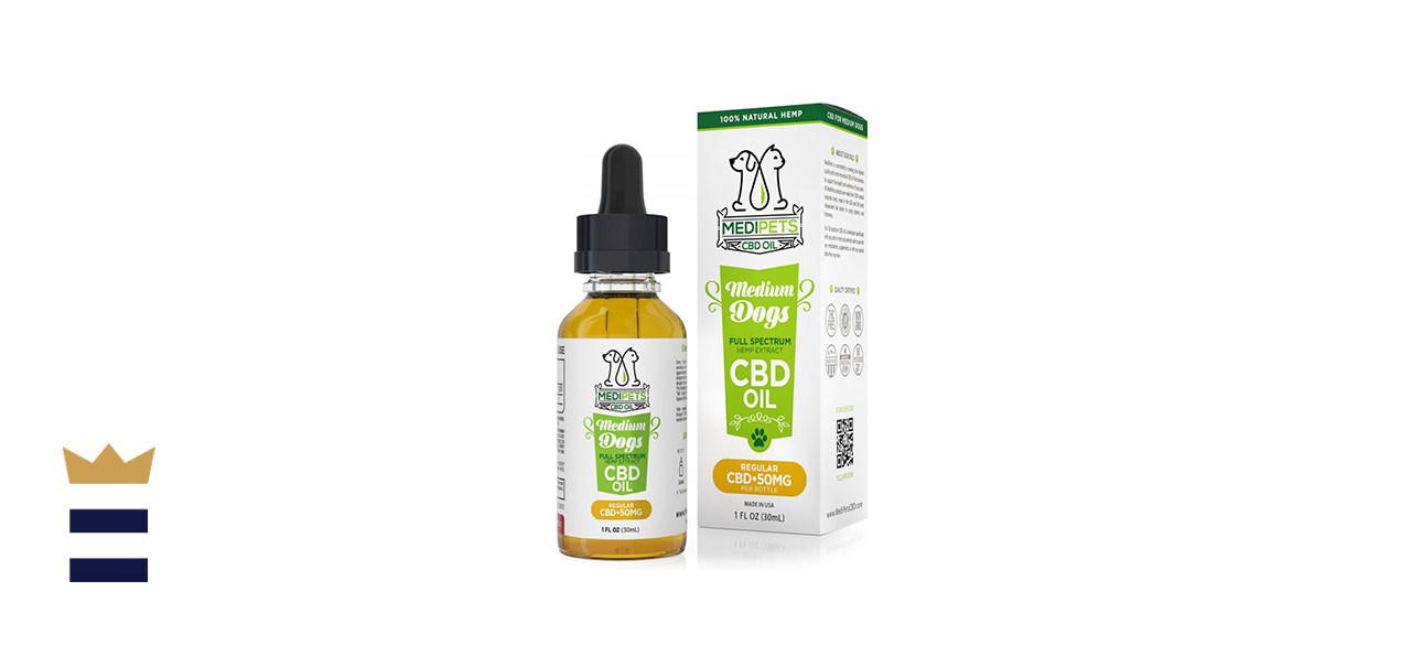 MediPets CBD Oil for Medium Dogs - Regular