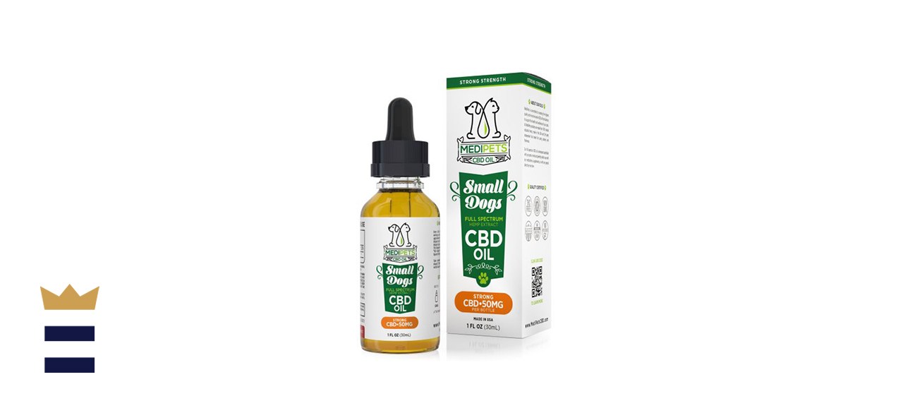 MediPets CBD Oil for Small Dogs - Strong 