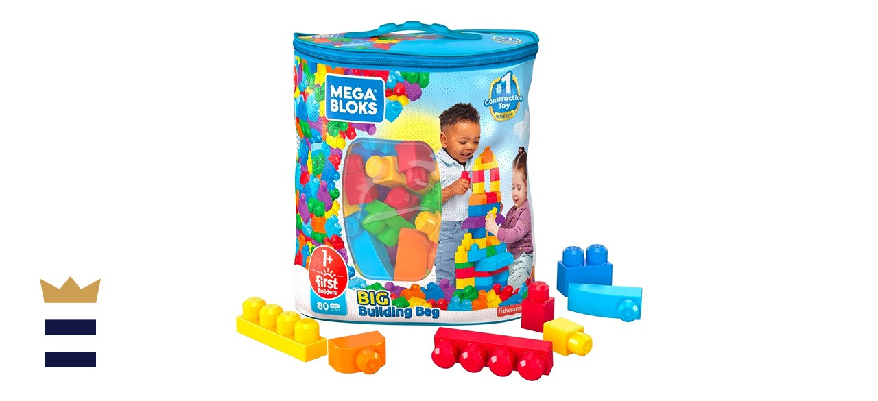 Mega Bloks First Builders Big Building Bag with Big Building Blocks