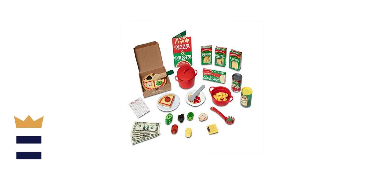 Melissa and Doug Deluxe Pizza Pasta Play Set Melissa and Doug Deluxe Pizza Pasta Play Set