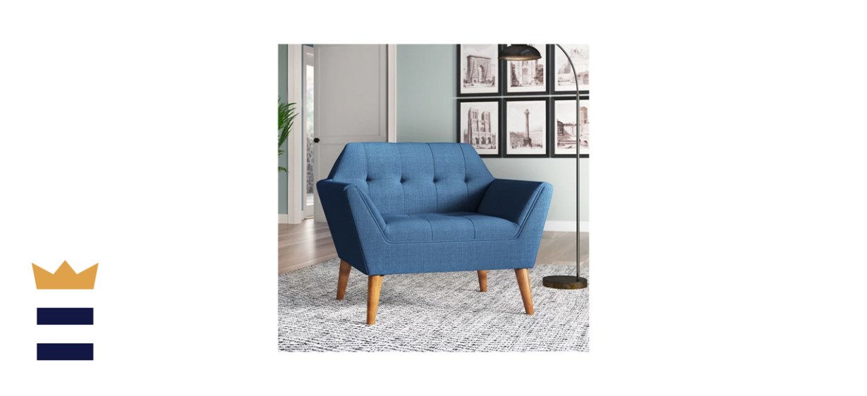 Mercury Row Petrin 37-Inch Wide Tufted Armchair