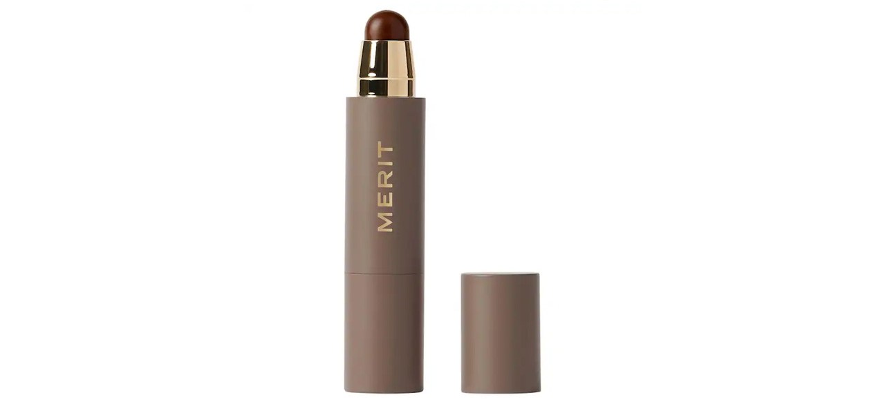 MERIT The Minimalist Perfecting Complexion Foundation and Concealer Stick on white background