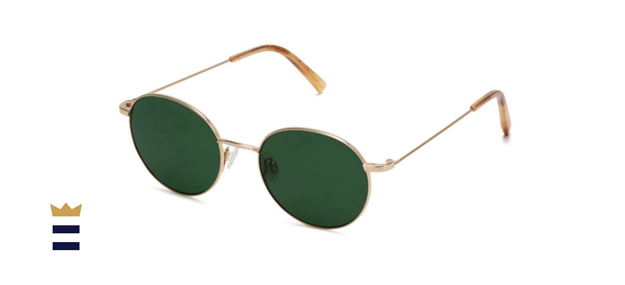 Merrick Polished Gold Sunglasses