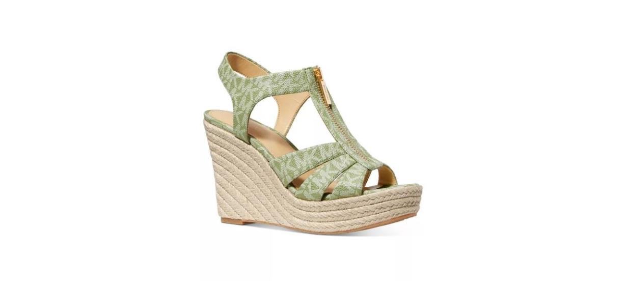 Michael Kors Berkley Espadrille Wedge Sandals