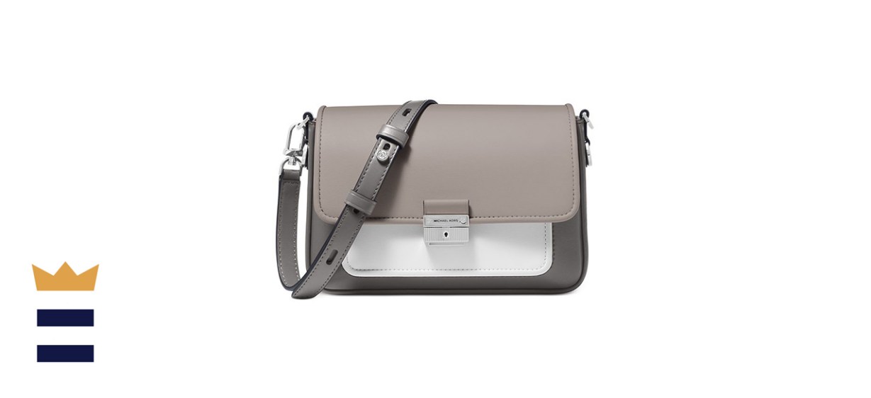 Michael Michael Kors Bradshaw Medium Leather Messenger Bag Michael Michael Kors Bradshaw Medium Leather Messenger Bag