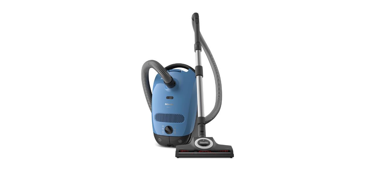 Miele Classic C1 Cat and Dog Canister HEPA Vacuum Cleaner on white background